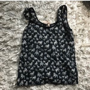 Bulldog tank top